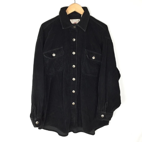 Vintage Tops - Vintage 90’s grunge corduroy sweater shirt top
